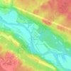 Гайгово topographic map, elevation, terrain