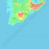 Yaese topographic map, elevation, terrain