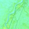 Mranggen topographic map, elevation, terrain