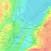 Green Bay topographic map, elevation, terrain