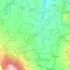 Laikipia East topographic map, elevation, terrain