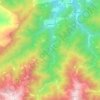 Çataldere topographic map, elevation, terrain