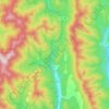 Granville topographic map, elevation, terrain