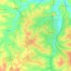 Ilorin West topographic map, elevation, terrain