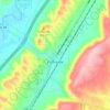 Collinsville topographic map, elevation, terrain