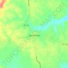 Stantonville topographic map, elevation, terrain