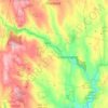Cummington topographic map, elevation, terrain