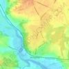 Wivenhoe topographic map, elevation, terrain