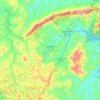 Itatiaiuçu topographic map, elevation, terrain