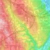 Richfield Township topographic map, elevation, terrain