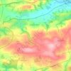 Lampeter Velfrey topographic map, elevation, terrain