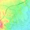Montcada / Moncada topographic map, elevation, terrain