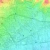 Cikutra topographic map, elevation, terrain