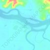Aniak city topographic map, elevation, terrain