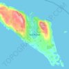 Isla Picton topographic map, elevation, terrain