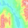 Yuba Lake topographic map, elevation, terrain