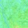 Diepenveen topographic map, elevation, terrain