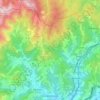 Campomorone topographic map, elevation, terrain