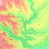 Belton Lake topographic map, elevation, terrain