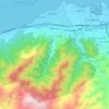 Narlıdere topographic map, elevation, terrain