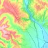 Castiglione in Teverina topographic map, elevation, terrain