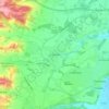 Fontenilles topographic map, elevation, terrain