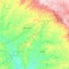 Barshi topographic map, elevation, terrain
