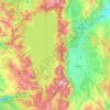 Lake Tahoe Basin Management Unit topographic map, elevation, terrain
