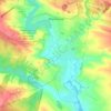 Miusynsk topographic map, elevation, terrain