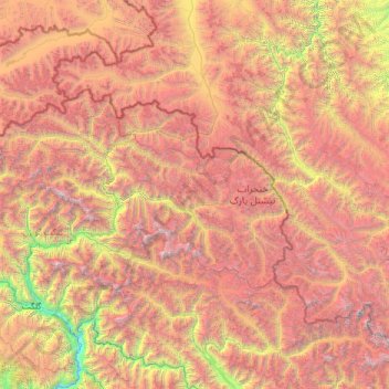 Dafdar topographic map, elevation, terrain