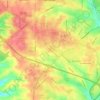 Sappington topographic map, elevation, terrain