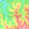 Treiso topographic map, elevation, terrain