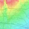 Bandung Wetan topographic map, elevation, terrain