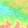 San Timoteo Canyon topographic map, elevation, terrain