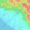 Aceh Barat topographic map, elevation, terrain