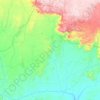 Wamba topographic map, elevation, terrain