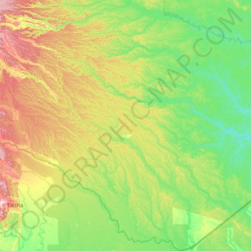 Montalvo (Andoas) topographic map, elevation, terrain