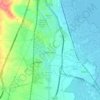 Almusafes topographic map, elevation, terrain