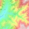 California topographic map, elevation, terrain