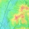 Berwyn Heights topographic map, elevation, terrain