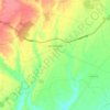 Gordaliza del Pino topographic map, elevation, terrain