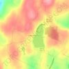 Lake Huntington topographic map, elevation, terrain