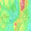 Farmington topographic map, elevation, terrain