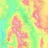 Bavispe topographic map, elevation, terrain