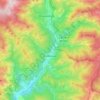 Lantosque topographic map, elevation, terrain