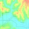 Guernsey topographic map, elevation, terrain