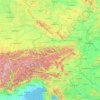 Austria topographic map, elevation, terrain