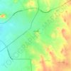 Al-Qadarif topographic map, elevation, terrain