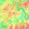 Buckhall topographic map, elevation, terrain