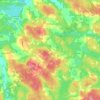 Glen Road topographic map, elevation, terrain